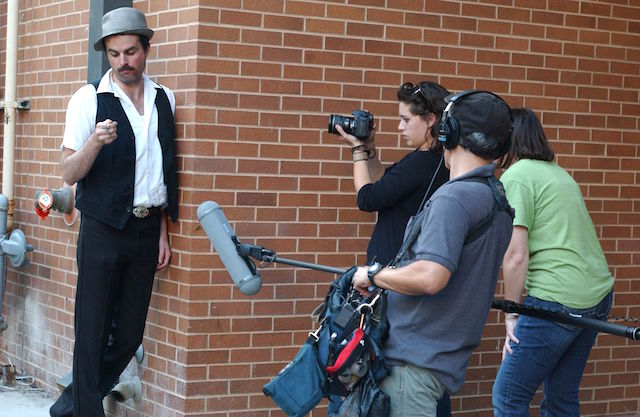 Filming in Austin, TX -- "The Good Samaritan"